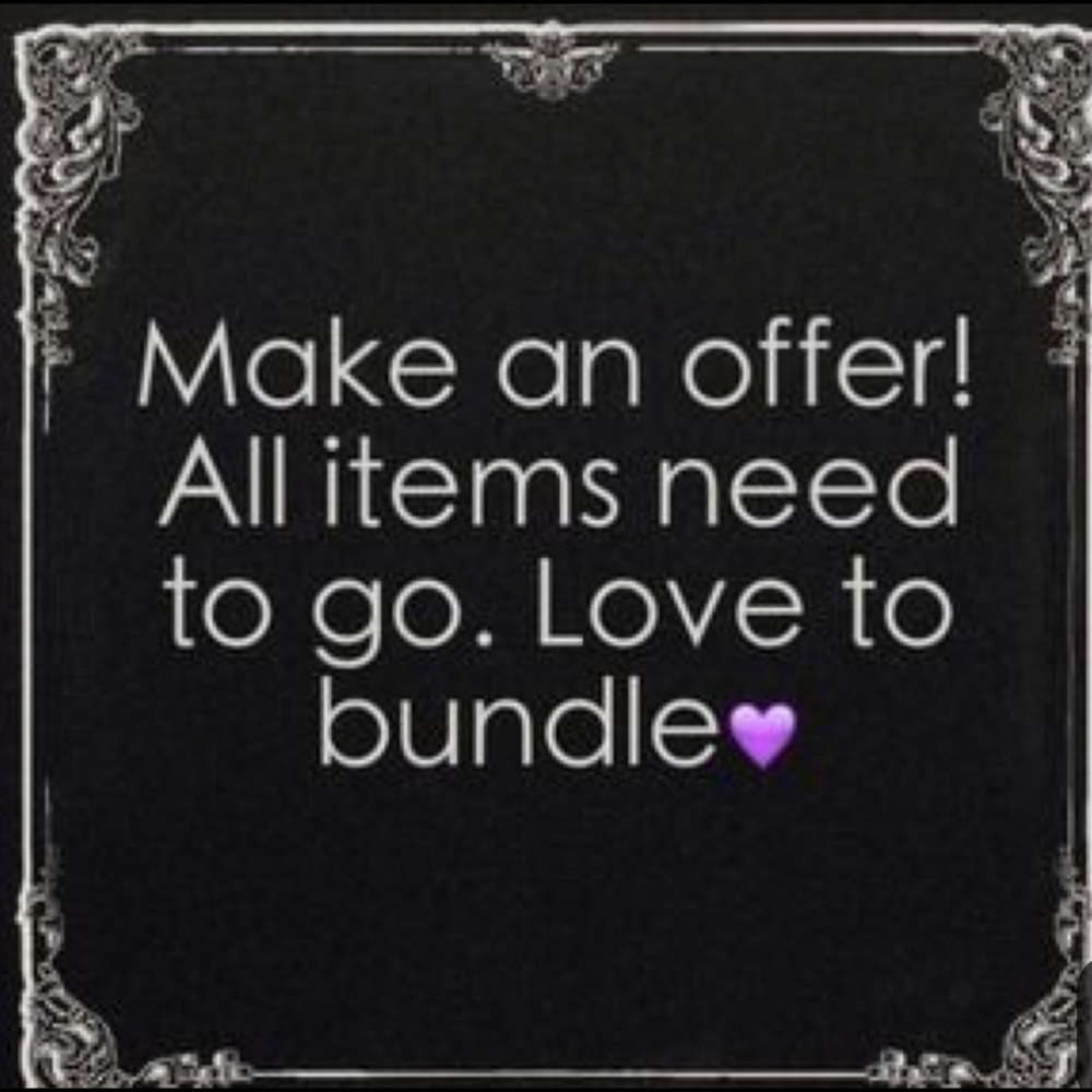 Offer’s Welcomed!